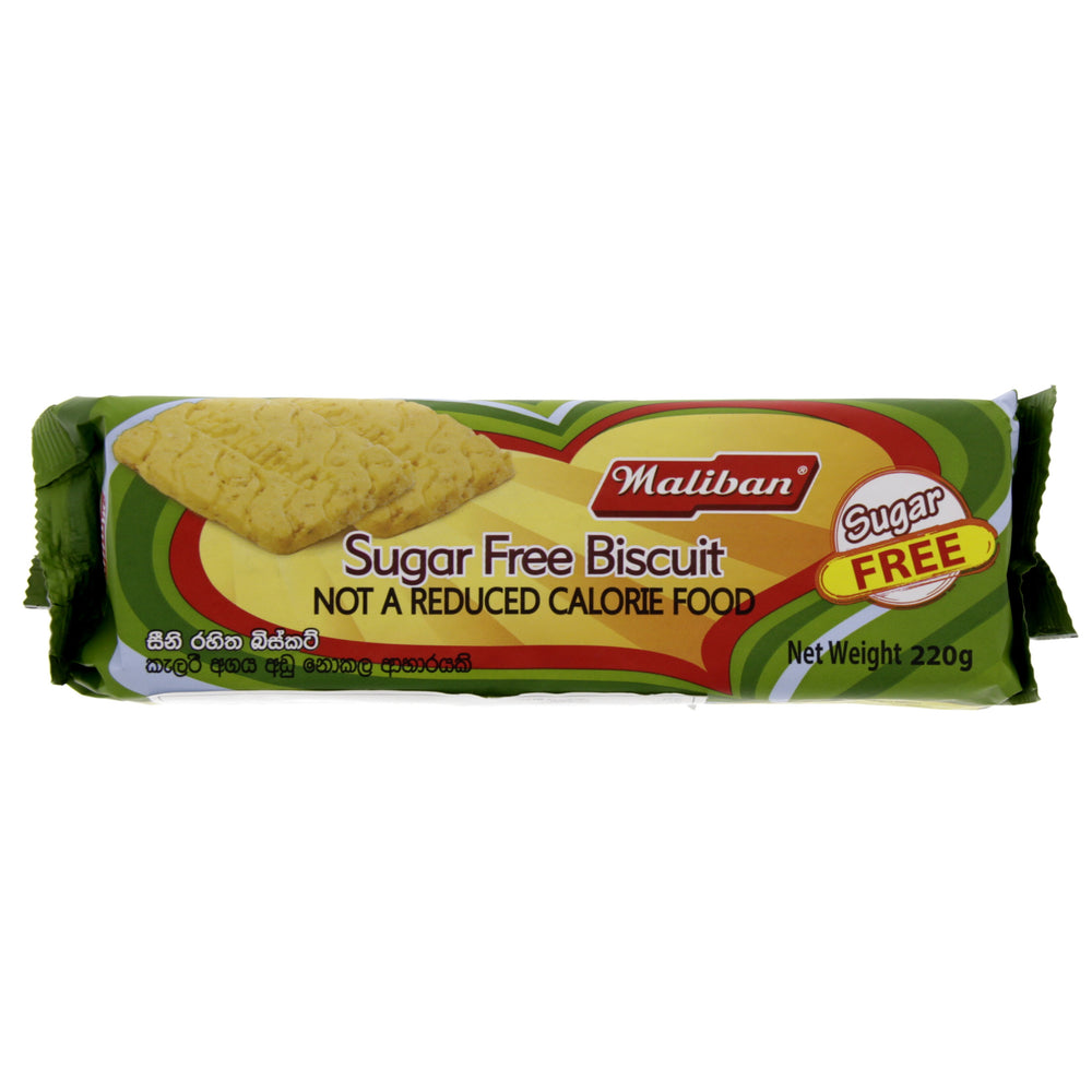 Maliban Sugar Free Biscuit 220g