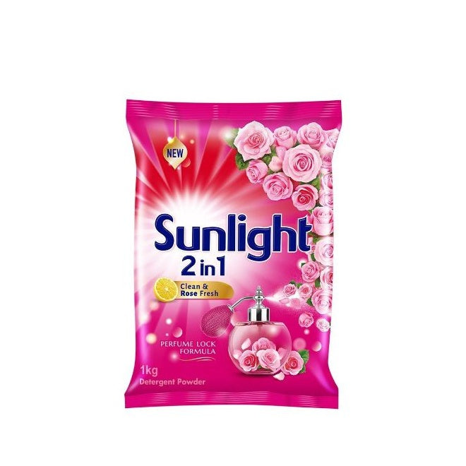 Sunlight Detergent Powder Lemon and Rose 1kg