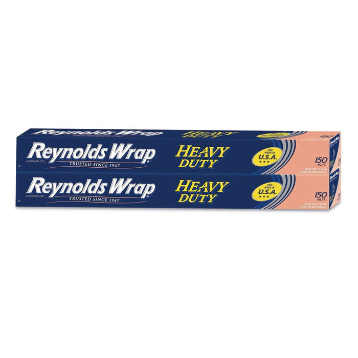 Reynolds Wrap Aluminum Foil Paper 150 sq ft (33.33 yds x 18 in) 2 pack
