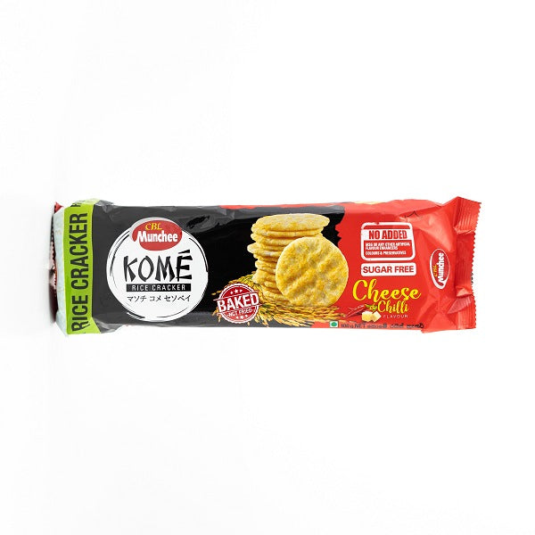 CBL Munchee Kome Rice Cracker Cheese & Chili Flavor 90g