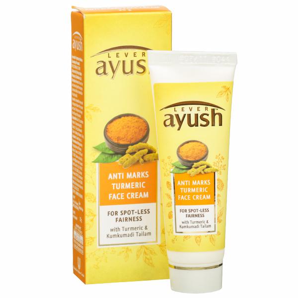 Lever Ayush Anti Marks Turmeric Face Cream 25g