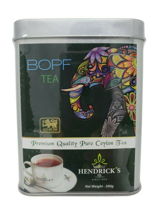 Hendrick's Tea BOPF Premium Quality Pure Ceylon Black Tea 200g