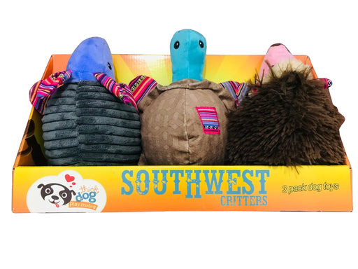 Southwest Critters 3 Pack Dog Toys