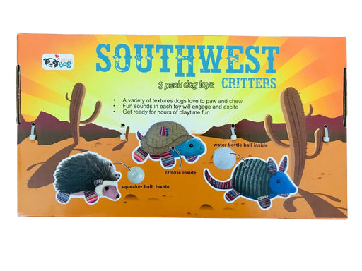 Southwest Critters 3 Pack Dog Toys