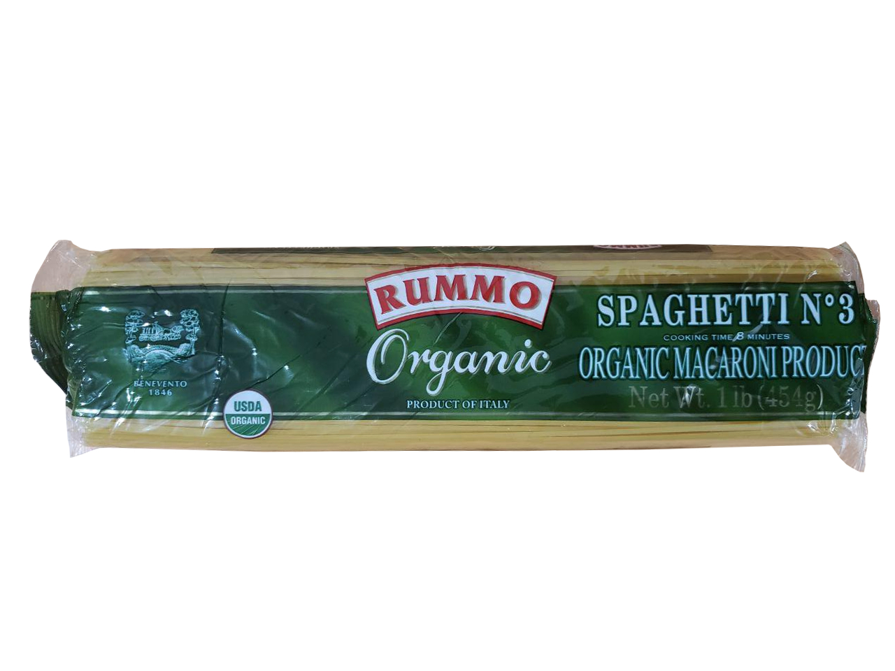 Rummo Organic Spaghetti 454g (Product of Italy)