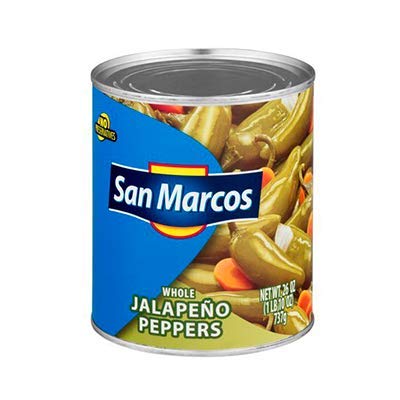 San Marcos Whole Jalapeno Peppers, 26 oz