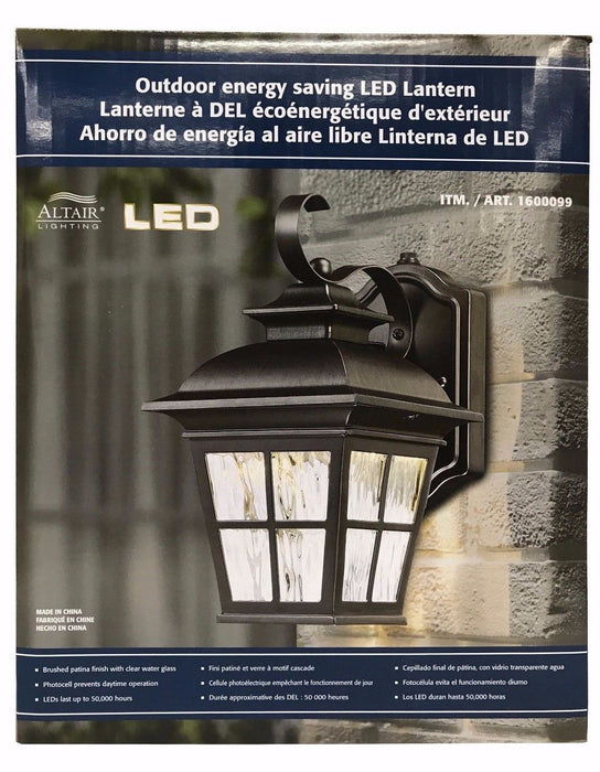 Altair Lighting Outdoor Energy Saving LED Lantern Up To 50,000 Hours