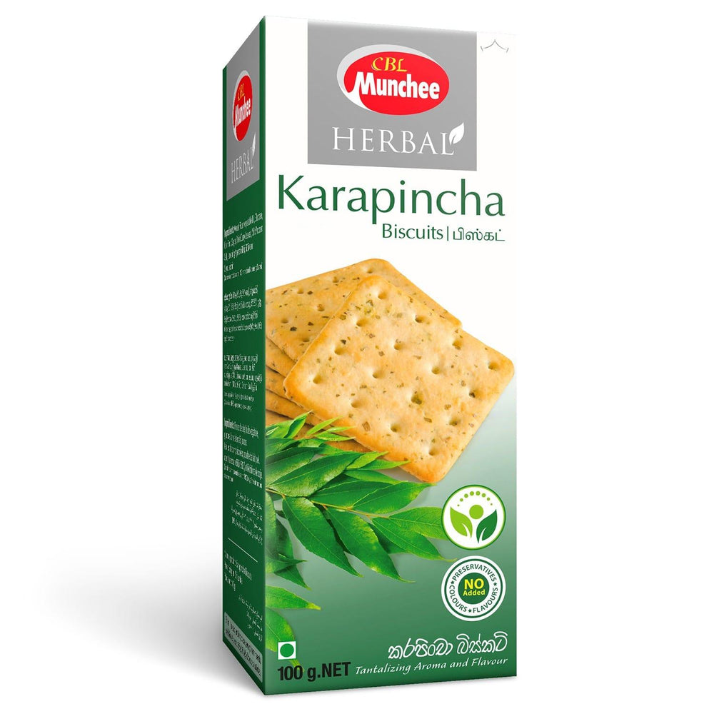 CBL Munchee Herbal Karapincha Biscuits 100g