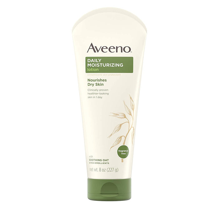 Aveeno Active Naturals Daily Moisturizing Lotion, Fragrance Free, 227g