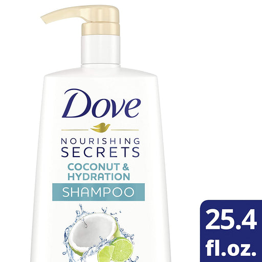 Dove Nourishing Secrets Shampoo with Pump Coconut & Hydration 750ml
