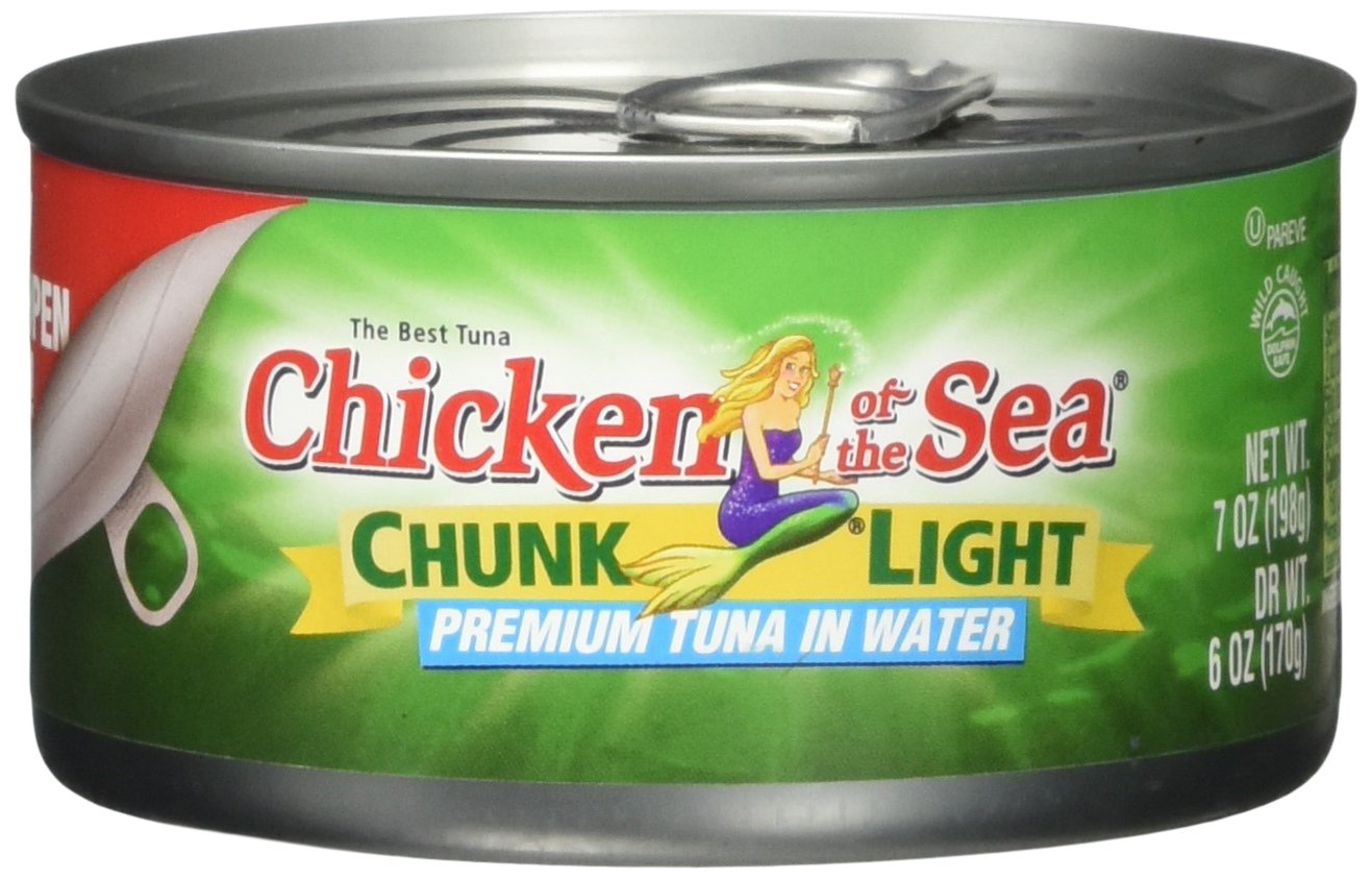 Chicken of the Sea Chunk Light Premium Tuna in Water 7 OZ