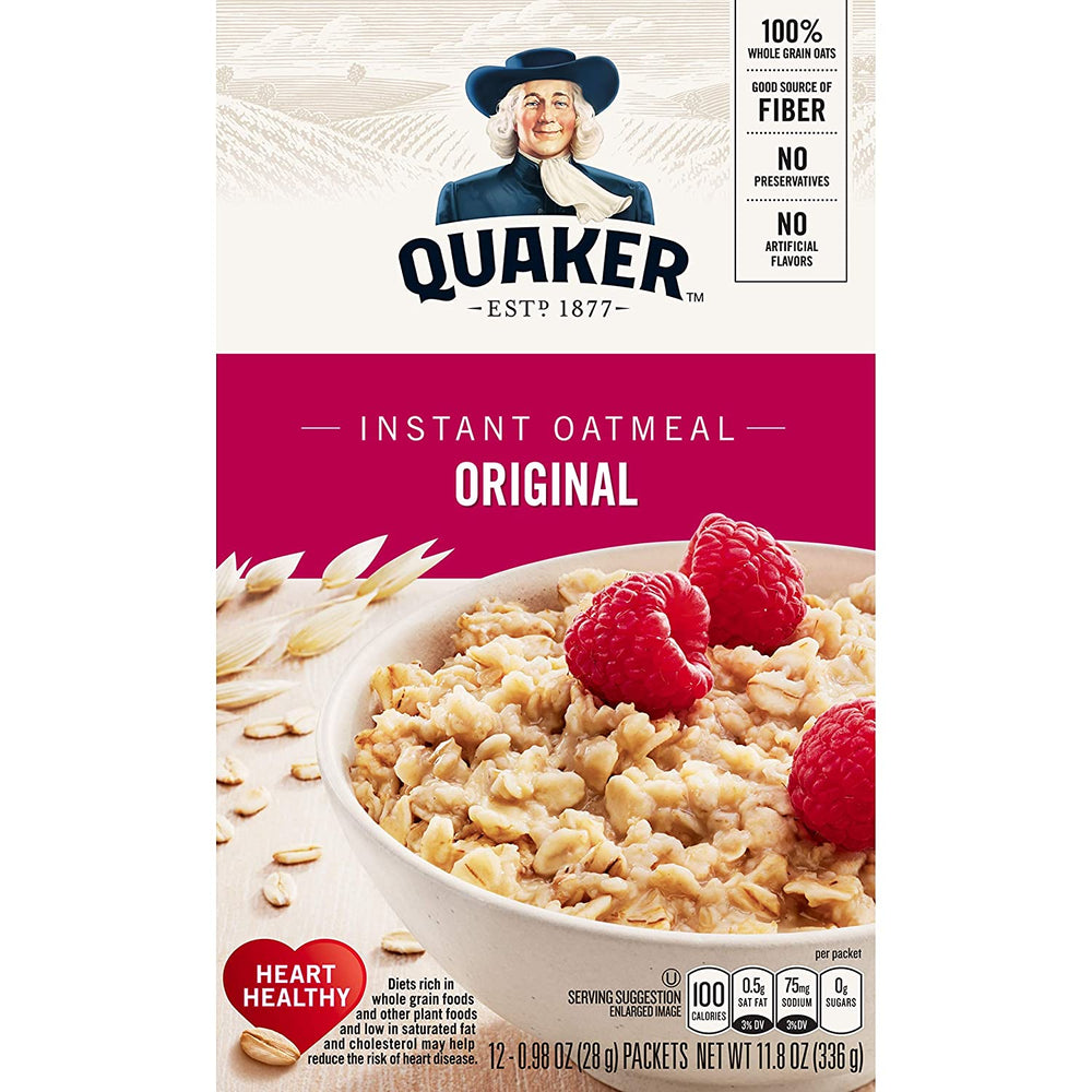 Quaker Original Instant Oatmeal 336g