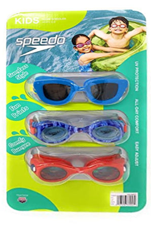 Kids Swim Goggles Speedo 3 Pack