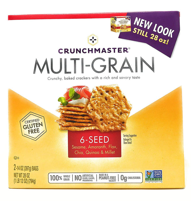 Crunch Master Multi Grain 6 Seed 28 OZ