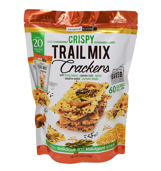Tropical Fields Crispy Baked Trail Mix Crackers 232g