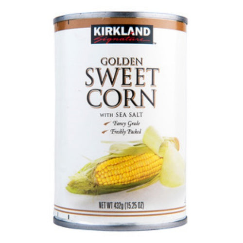 Kirkland Signature Golden Sweet Corn With Sea Salt 432g