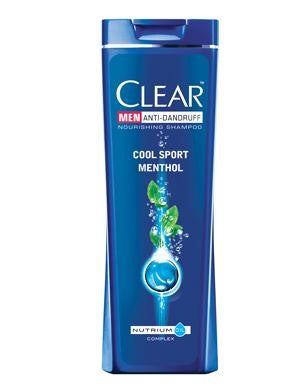 Clear Cool Sport Menthol Shampoo 180ml