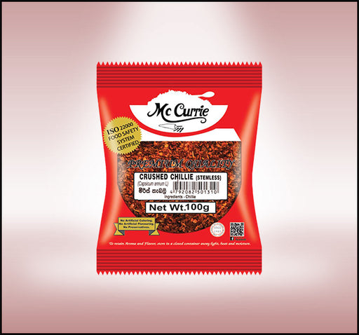 Mc Currie Crushed Chilli 100g