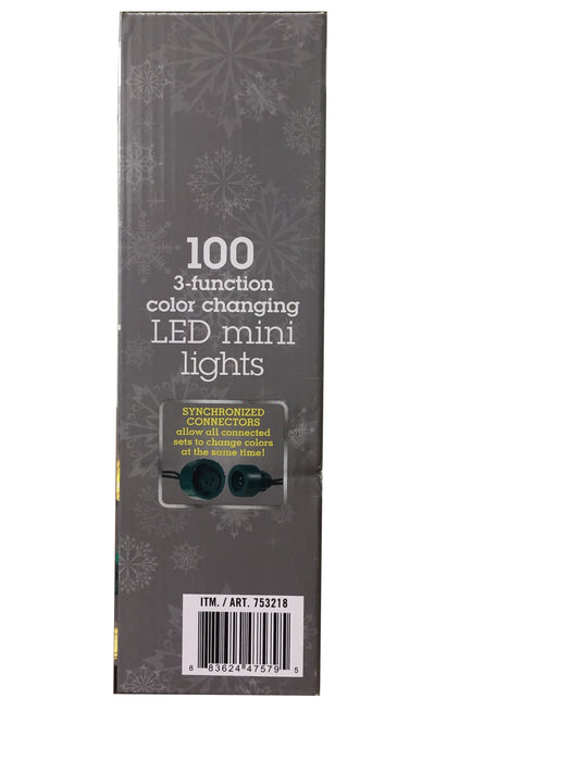 Sylvania Stay-Lit Platinum 100 Color Changing LED Mini Lights