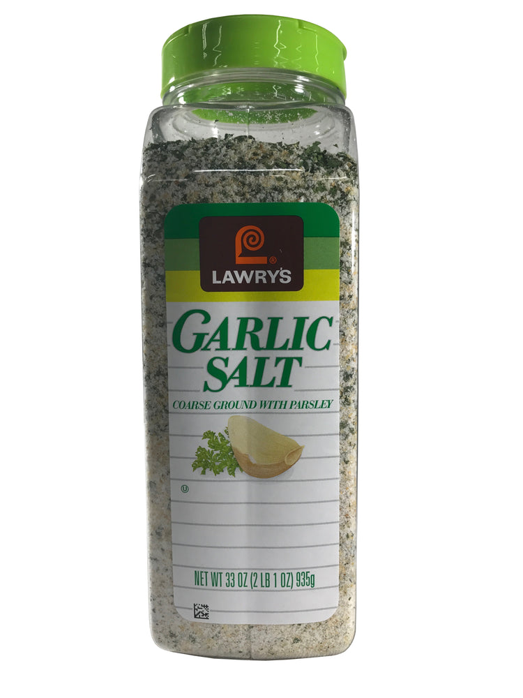 Lawry's Garlic Salt Coarse Ground with Parsley 33 oz (2lb 1 oz)