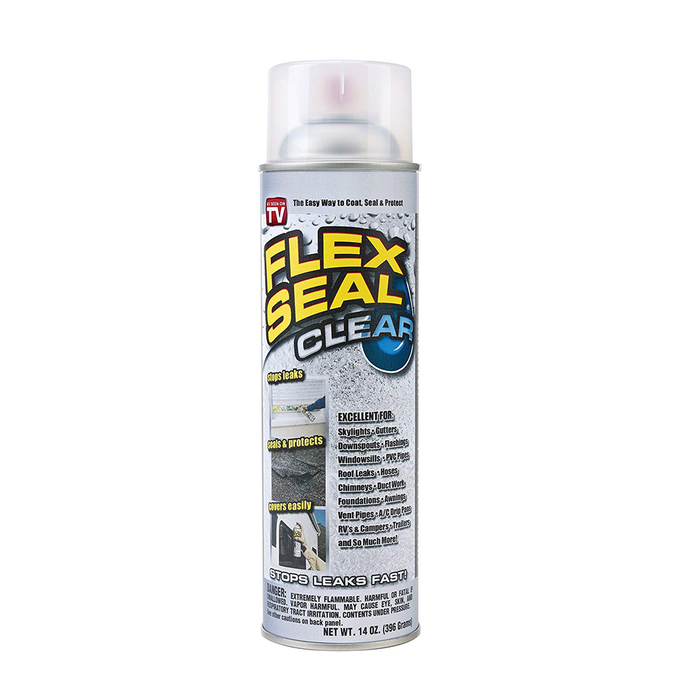 Flex Seal Clear Liquid Rubber Sealant Coating 396g