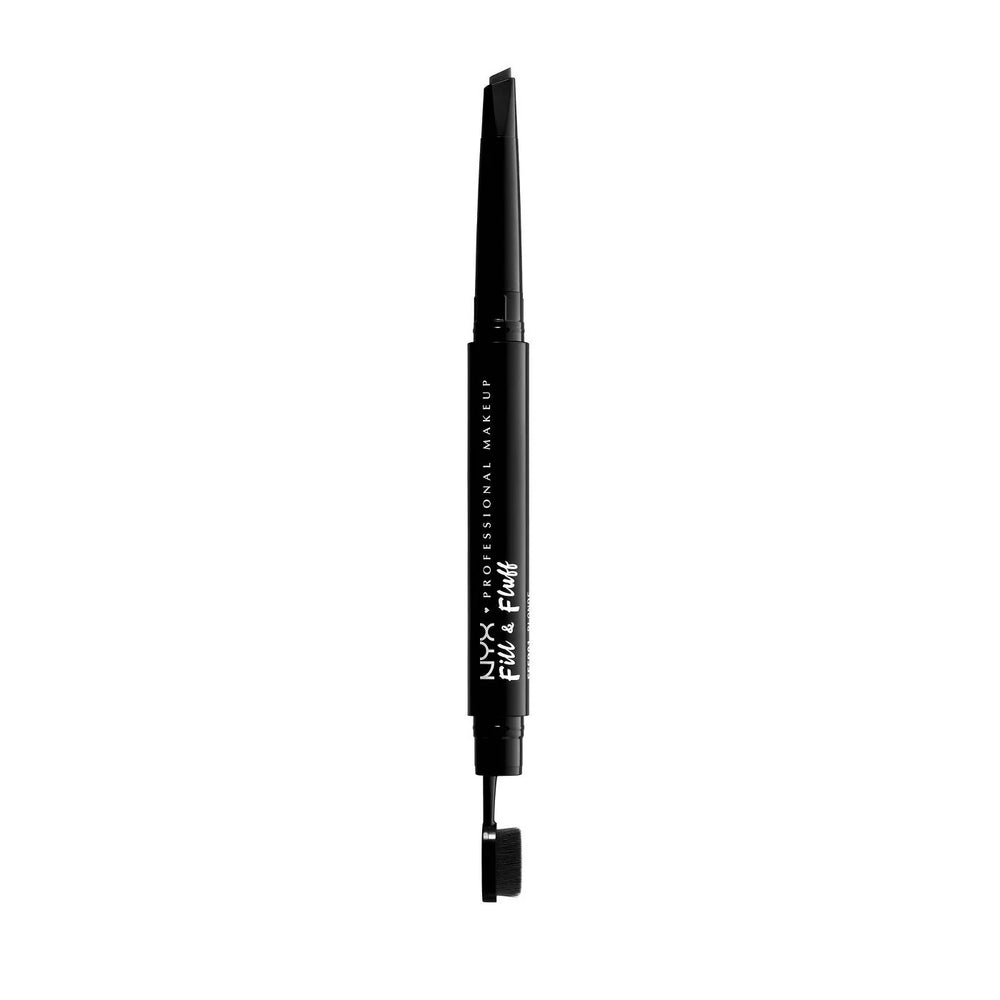 NYX Professional Makeup Fill & Fluff Eyebrow Pomade Pencil - 0.007oz- Black