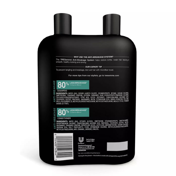 Tresemme Anti-Breakage Shampoo and Conditioner - 56 fl oz