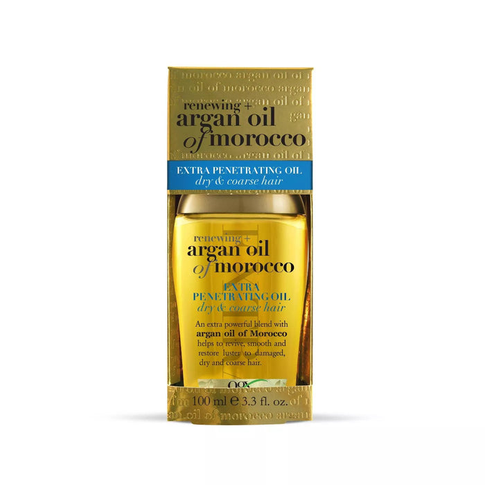 OGX Renewing Moroccan Argan Oil Extra Penetrating Hair Oil - 3.3 fl oz