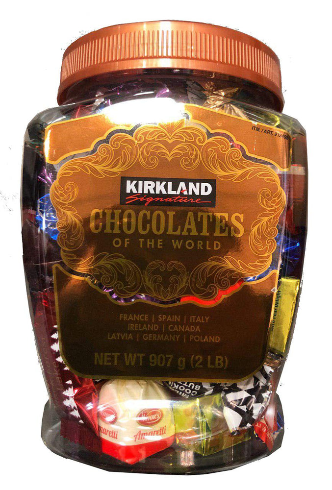 Kirkland Signature Chocolates of the World in Assortment Jar 907g