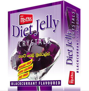 Motha Diet Jelly Crystals Blackcurrant Flavoured 30g