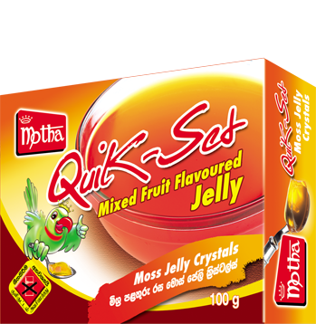 Motha Quick-Set Mixed Fruit Flavoured Jelly 100g