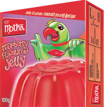 Motha Raspberry Flavoured Jelly 100g
