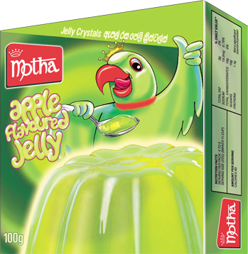 Motha Apple Flavoured Jelly 100g