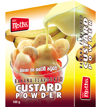 Motha Banana Flavoured Custard Powder 100g