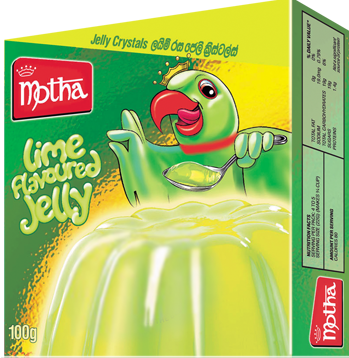 Motha Lime Flavoured Jelly 100g