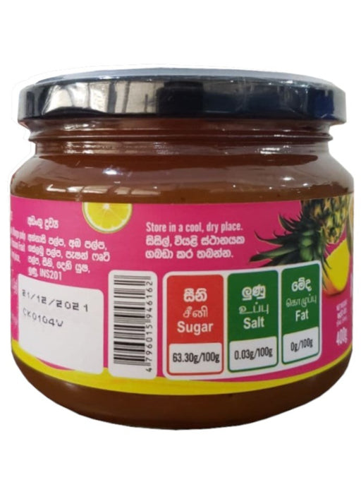 GLO Mixed Fruit Jam Net 400g