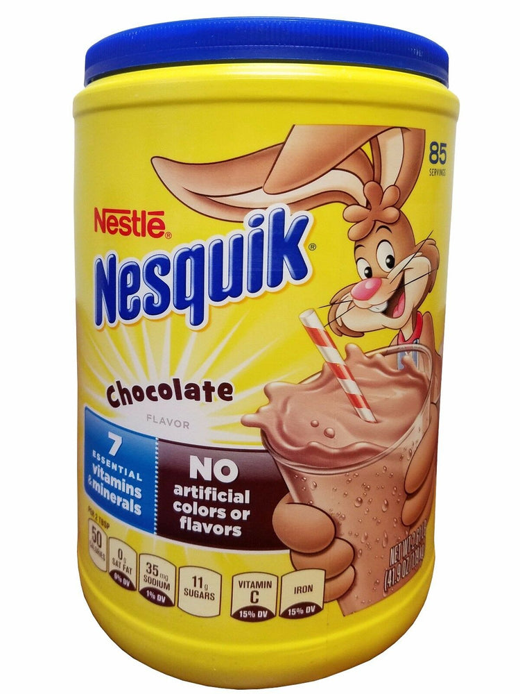Nestle Nesquik Chocolate Flavor 2.61LB Chocolate Powder 85 Servings