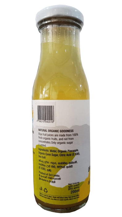 Eliya Organic Pineapple Juice 200ml