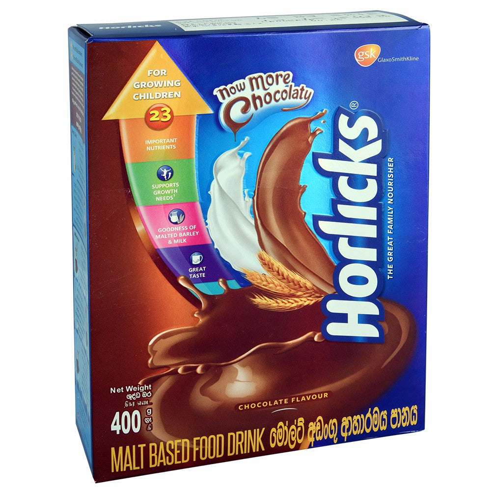 Horlicks Chocolate Malted Drink 400G