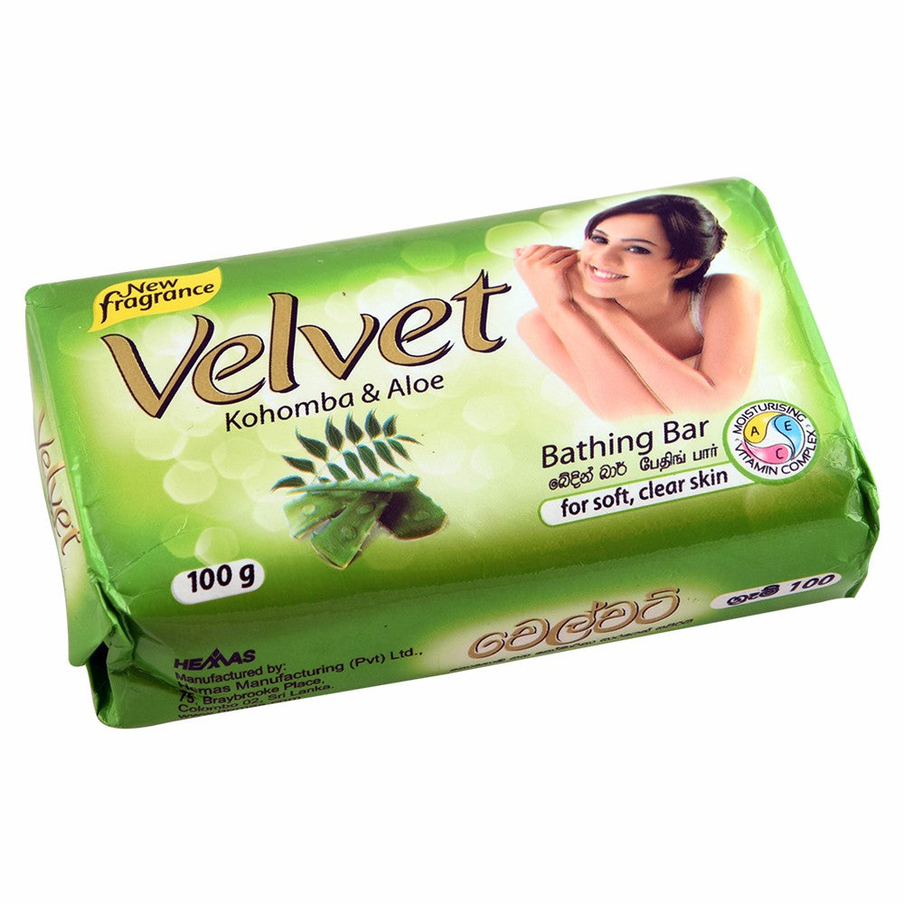 Velvet Kohomba & Aloe Bathing Bar 100G