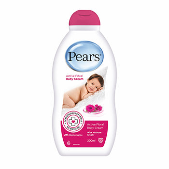 Pears Active Floral Baby Cream 200ml