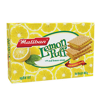 Maliban Lemon Puff 400g