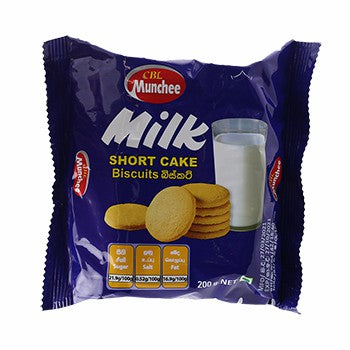 CBL Munchee Milk Short Cake Biscuits 200g