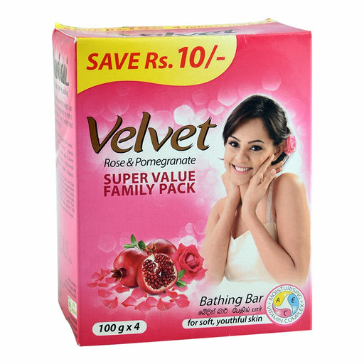 Velvet Eco Pack Rose & Prome 100G*3