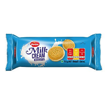 CBL Munchee Milk Cream Biscuits 110g