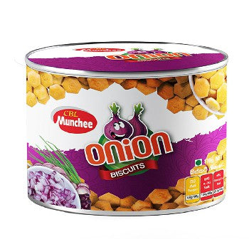 CBL Munchee Onion Biscuits Tin 250g