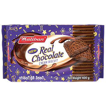 Maliban Real Chocolate Cream Biscuit 400g
