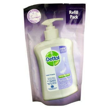 Dettol Hand Wash Sensitive Skin Refill Pouch 175Ml