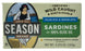 Season Brand Sardines Skinless & Boneless in Olive Oil & Salt 124g