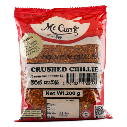 Mc Currie Crushed Chillie 200g
